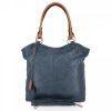 Uniwersalne Torebki Damskie XL firmy Hernan Shopper Bag Granatowa
